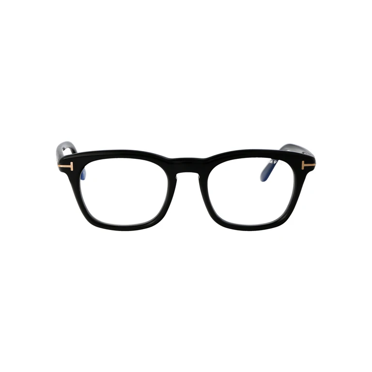 Tom Ford Ft5870-B 001 Nero Lucido Acetate Optical - Men