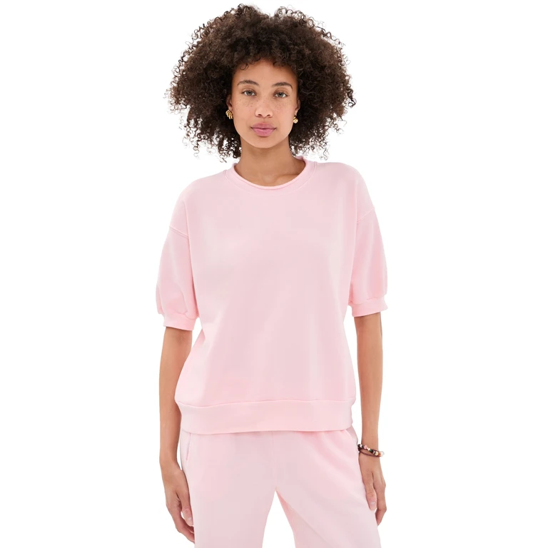 XIRENA Jax Sweatshirt Pink Drop L