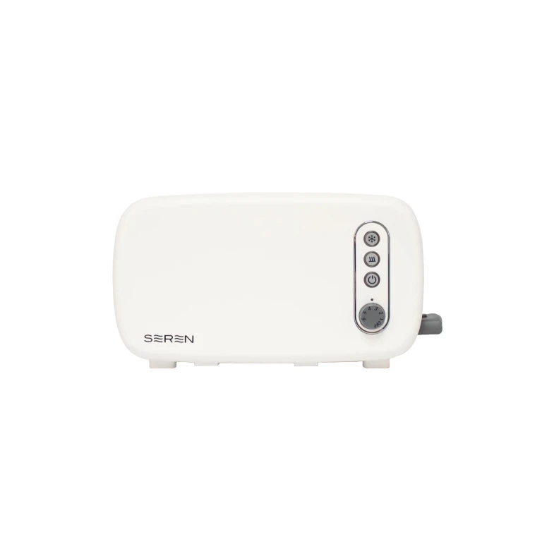 Seren 2Pc Side Loading Toaster with White/Cream Panel