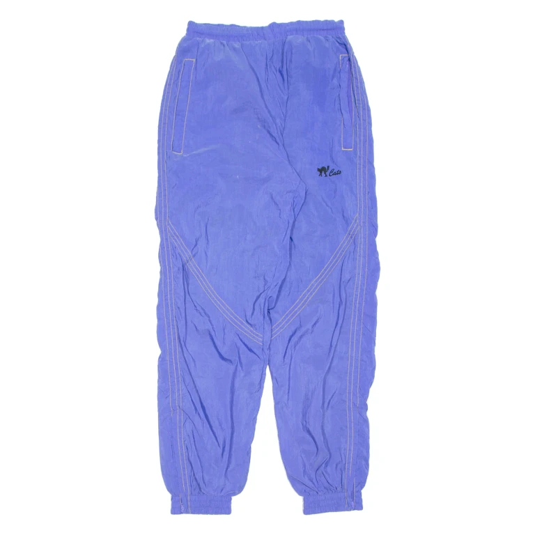 Womens Track Pants Blue Tapered XS W24 L28