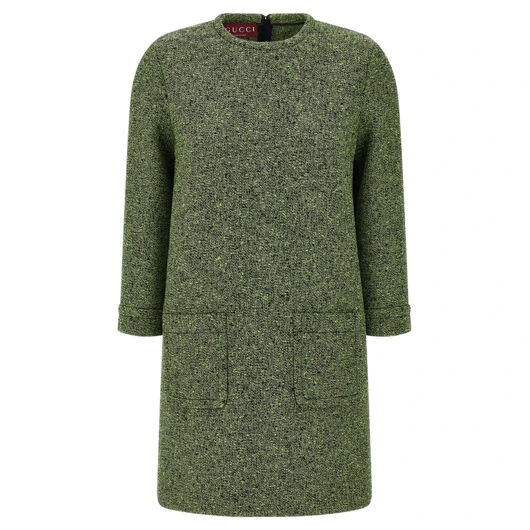Gucci Bicolor Cotton Short Dress - Women