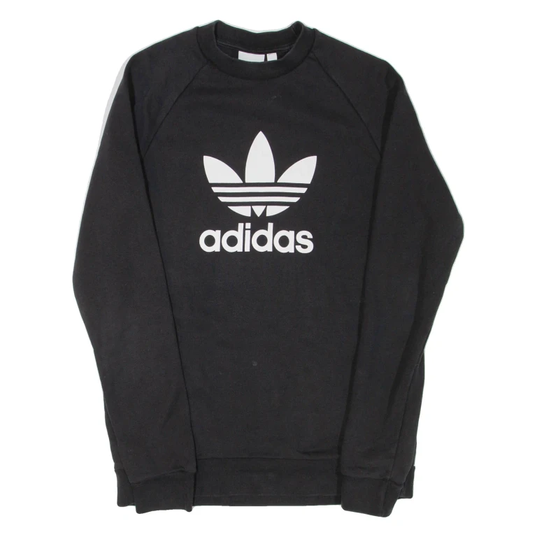 ADIDAS ORIGINALS Mens Sweatshirt Black S