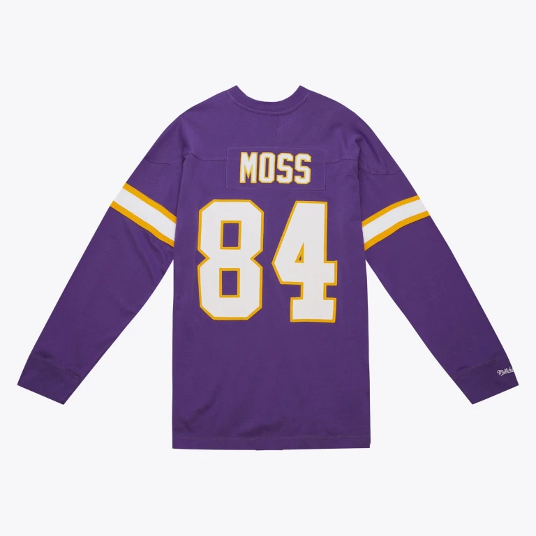 Men's NFL N & N Ls Tee Vikings 2000 Randy Moss Long Sleeve Shirts