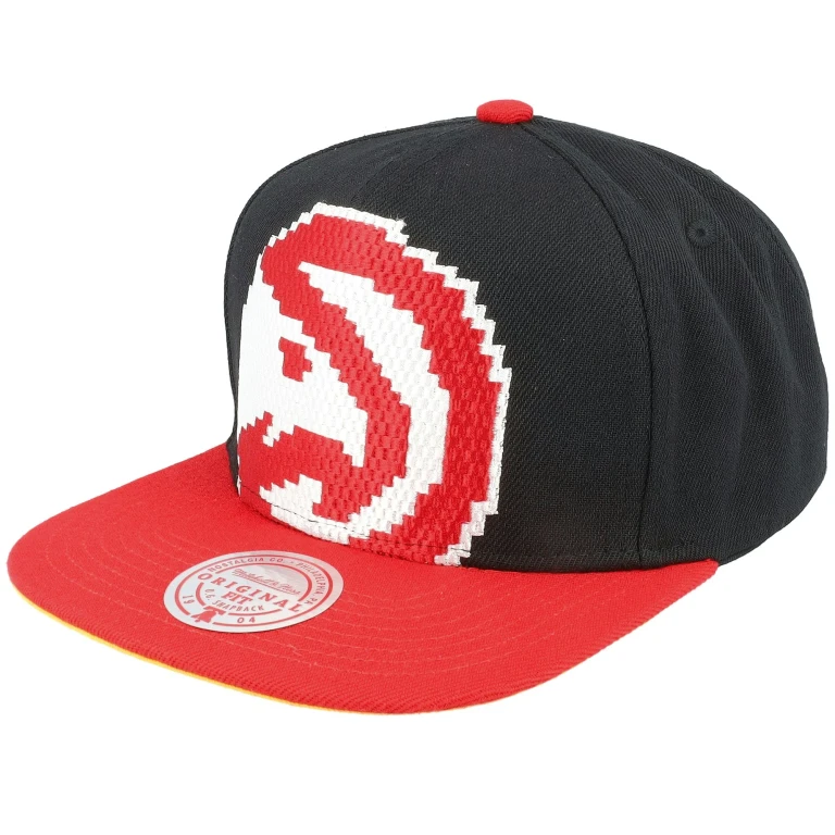 Men's NBA 8 Bit Xl Snapback Hawks Snapback Caps