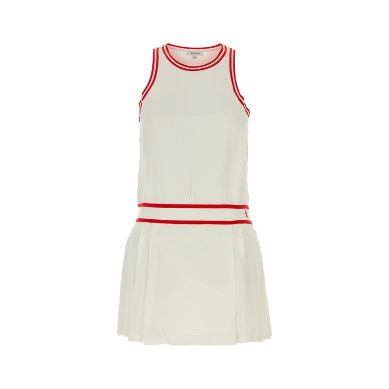 Sporty & Rich Abito White Viscose Abiti - Women