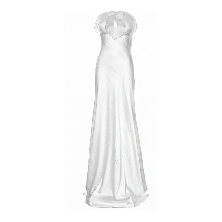 Genny Maxi Robe - Blanc (80AJO488N0783003)