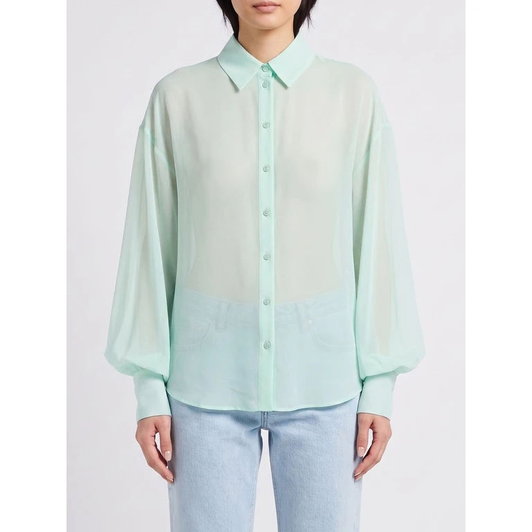 PATRIZIA PEPE Shirt Woman color Water (2C1679AD08G632)