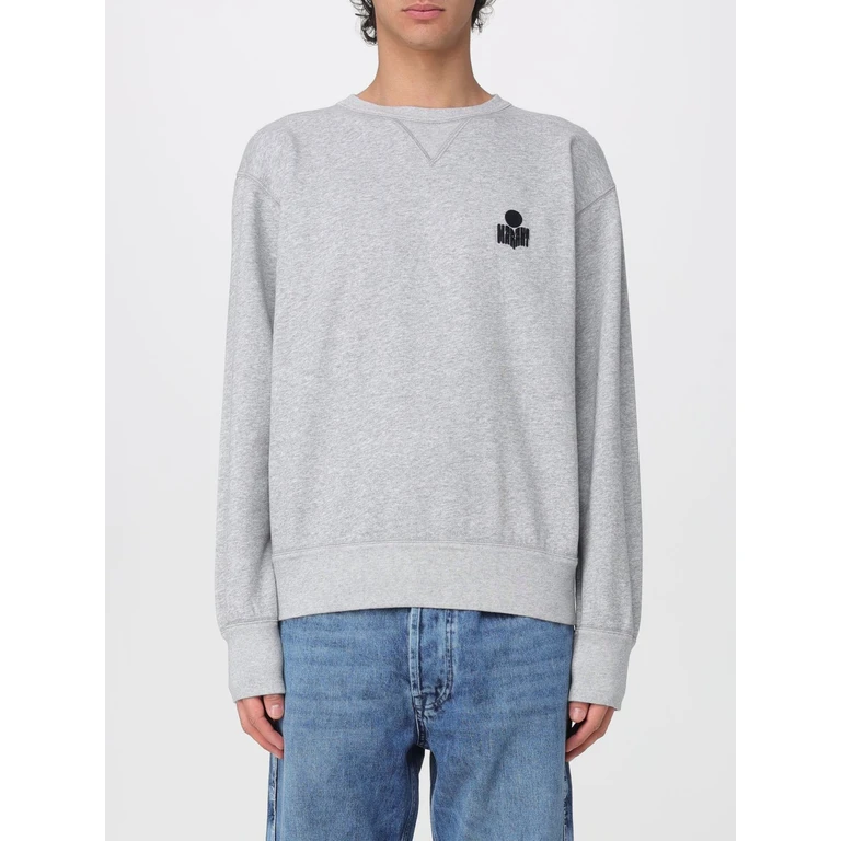 Cotton Logo Crewneck Sweatshirt (SW0030HAD1M05H02GY)