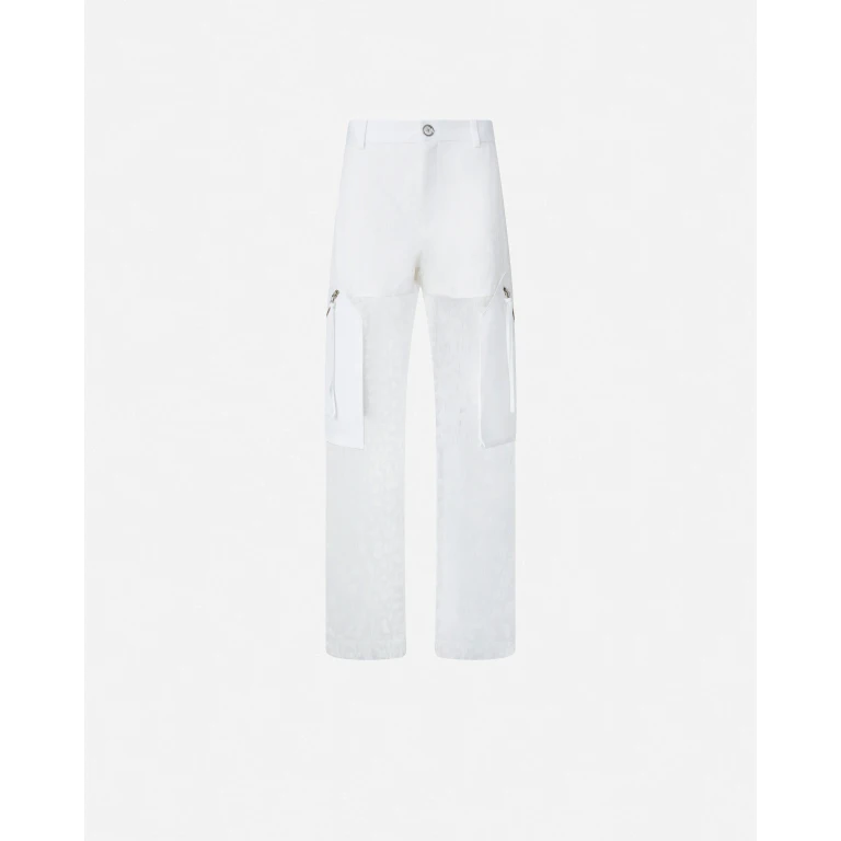 Pinko - Pantalon imprimé transparent - 40