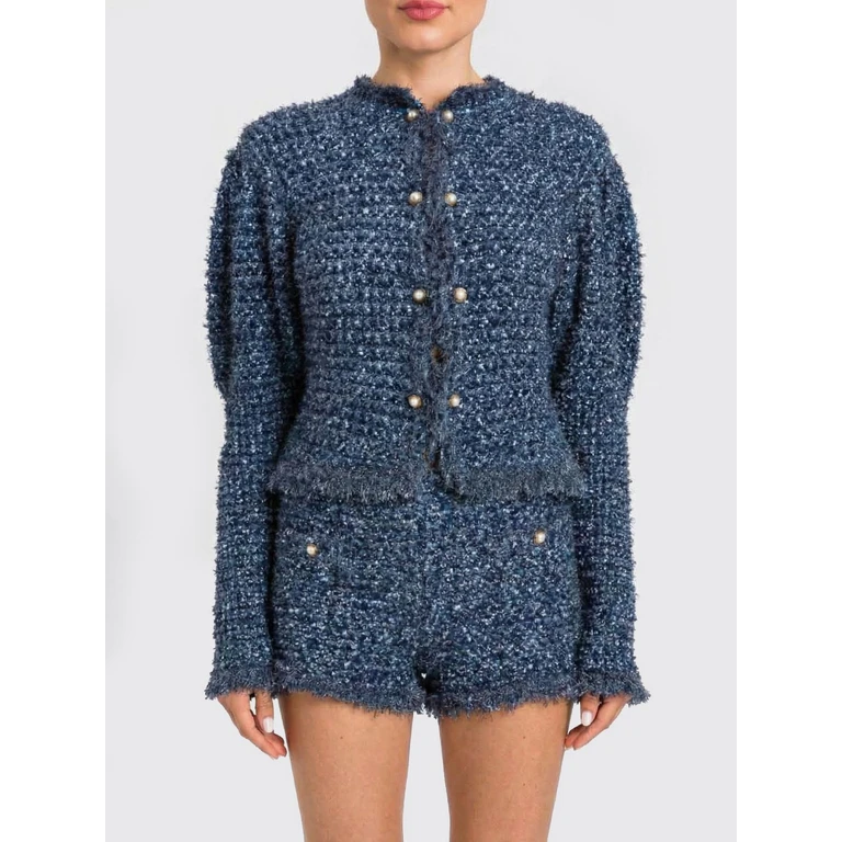Jacket Woman color Blue (261TP334313388)
