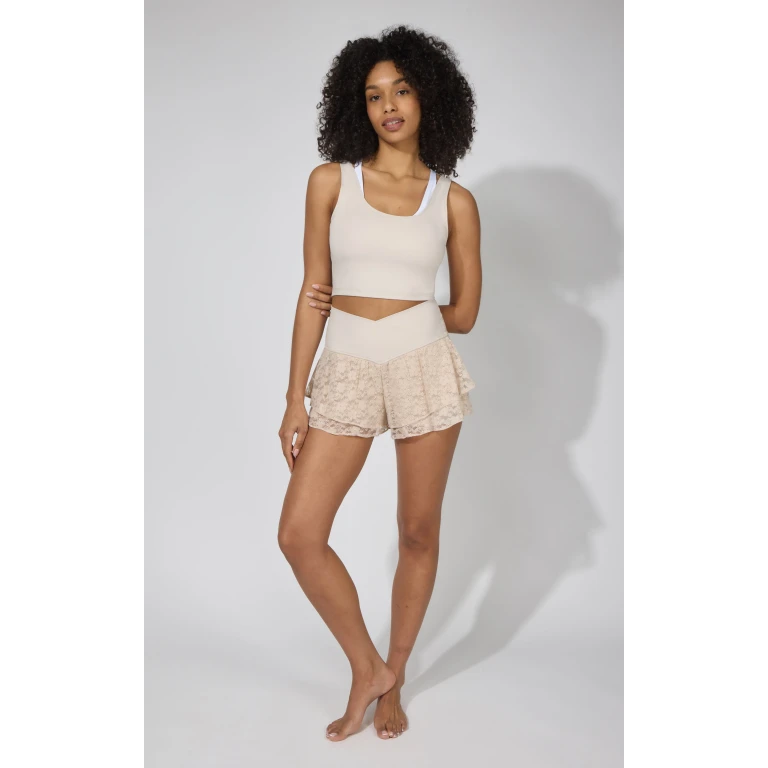 Lux Veda Bra Tank & Skort Set