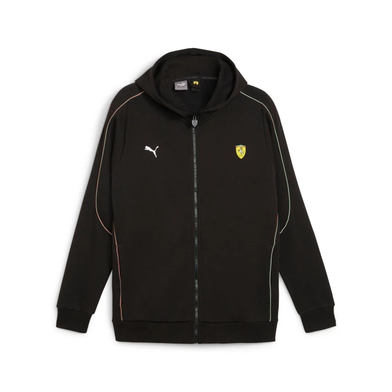 Men's Ferrari Race Hooded Sweat Jacket Jackets