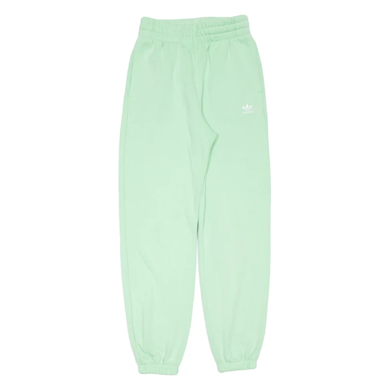 ADIDAS Womens Joggers Green Tapered UK 8 W24 L30