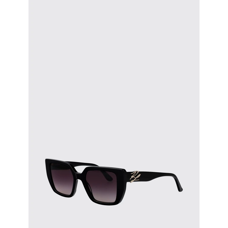 Vintage Cat Eye Acetate Sunglasses with Metallic Logo (KL6221S1)