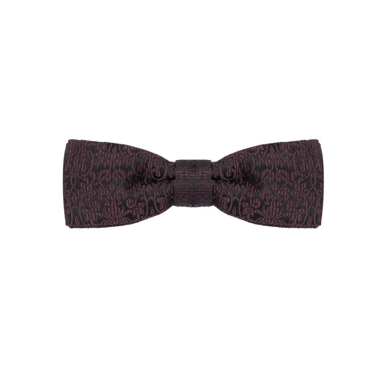 Dolce & Gabbana Black Silk Bowtie Accessory - Men
