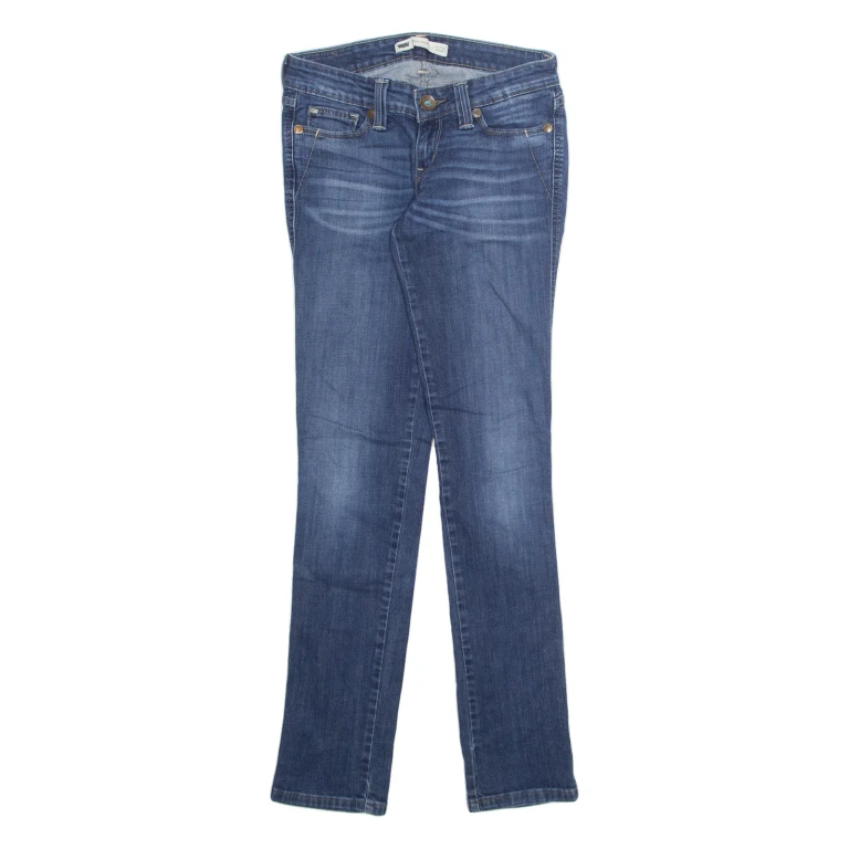 LEVI'S Womens Jeans Blue Slim Straight W26 L32