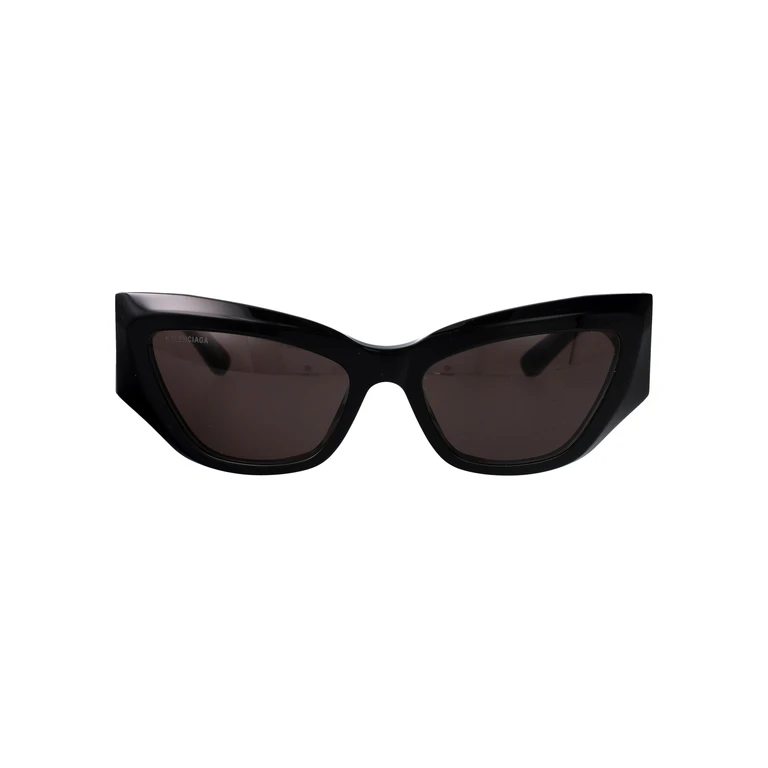 Balenciaga Bb0444s 002 Black-black-grey Recycled Acetate Sunglasses - Women