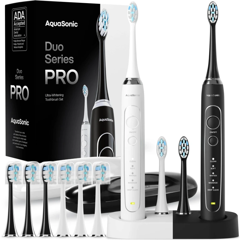 Duo Series PRO - Ultra-Whitening Electric Toothbrush Set