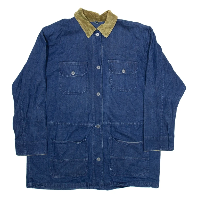 Womens Chore Jacket Blue L