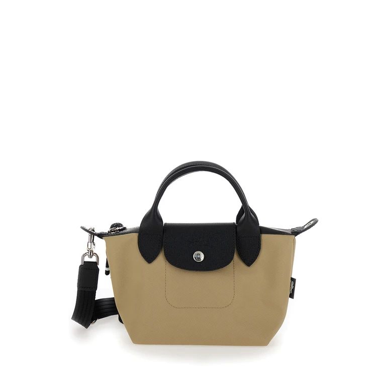 Le Pliage Energy S Recycled Nylon and Leather Bag (L1512HSR299)