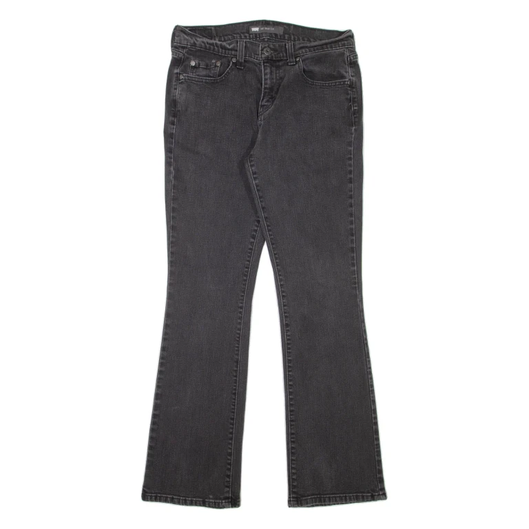 LEVI'S 515 Womens Jeans Grey Regular Bootcut W28 L30