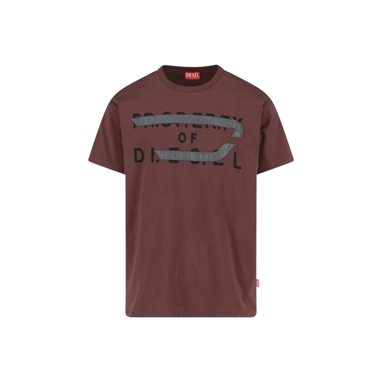 T-shirts and Polos Brown Cotton - Men