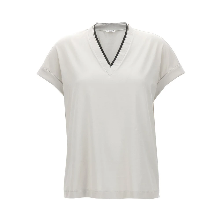 BRUNELLO CUCINELLI T-Shirt Woman color Lead (M0T18BD222CV563)