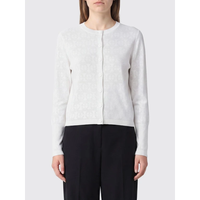 Long-Sleeved Jumper in Viscose Blend with Double T Logo (181837100)