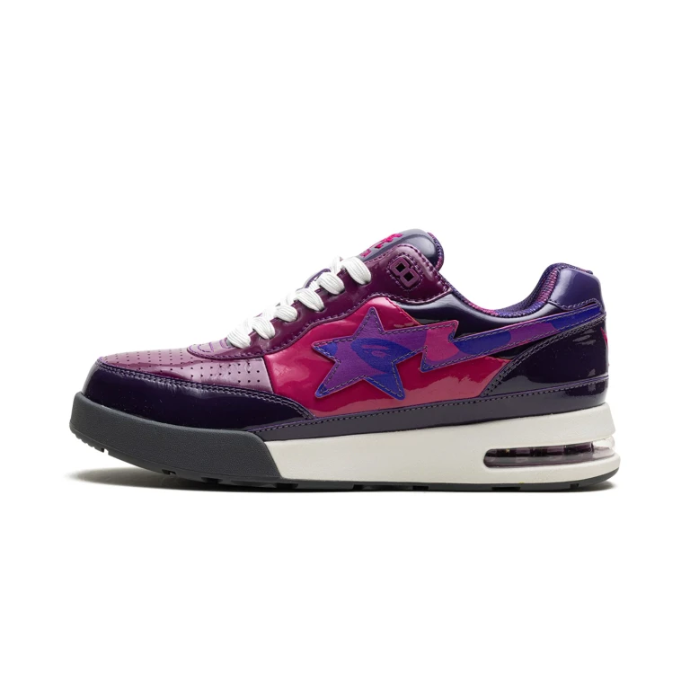 Men's Bape Road Sta 'Patent Leather Purple 2022' (2022)'