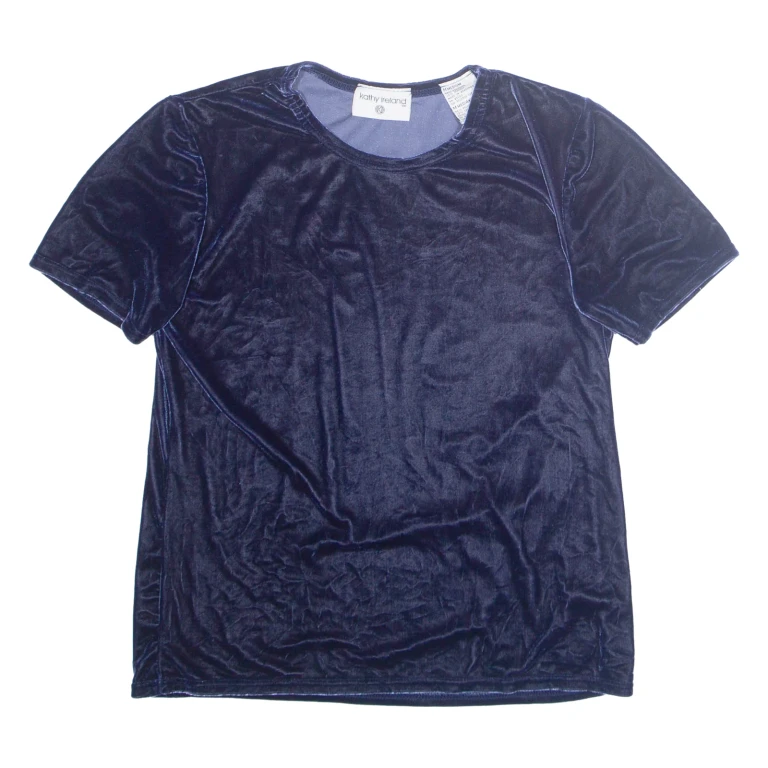 KATHY IRELAND Womens Top Purple M