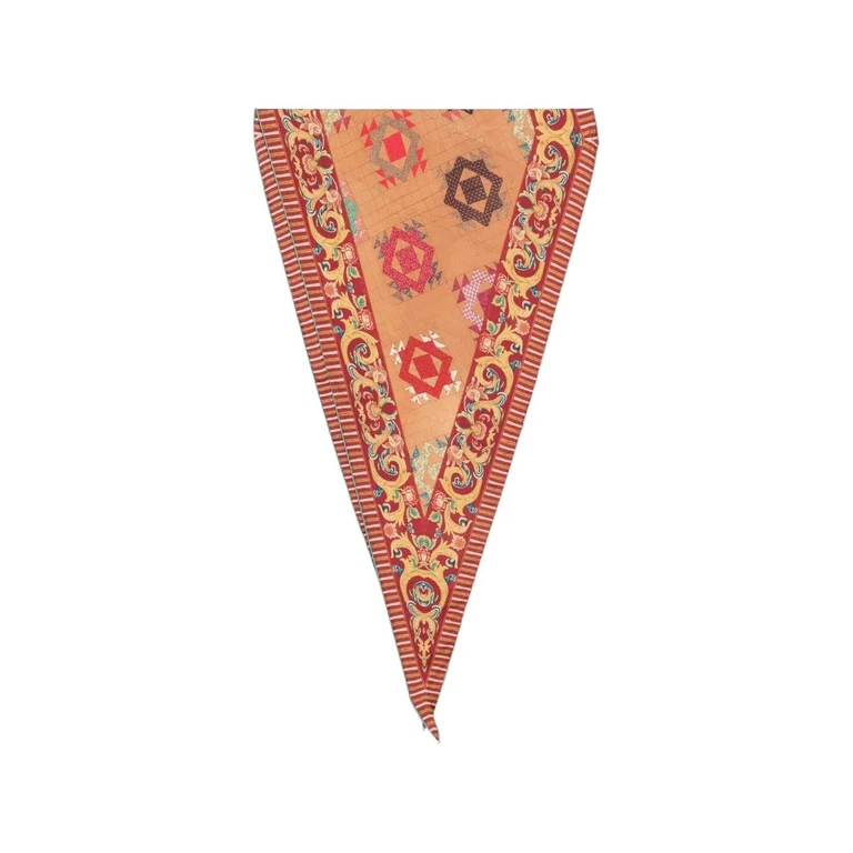 Scarf Silk 100% "Aloeuw" Cm 65X120