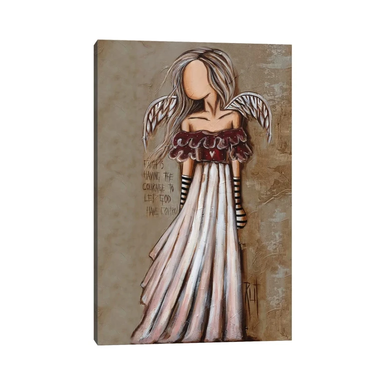 Courage by Ruth's Angels - Canvas Gallery Wrap