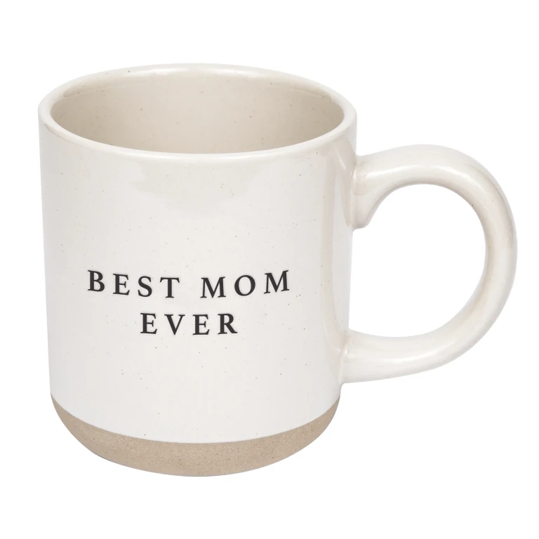 Best Mom Ever 14 oz Stoneware Coffee Mug
