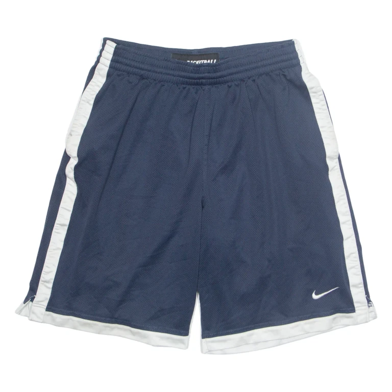 NIKE Basketball Mens Sports Shorts Blue M W29