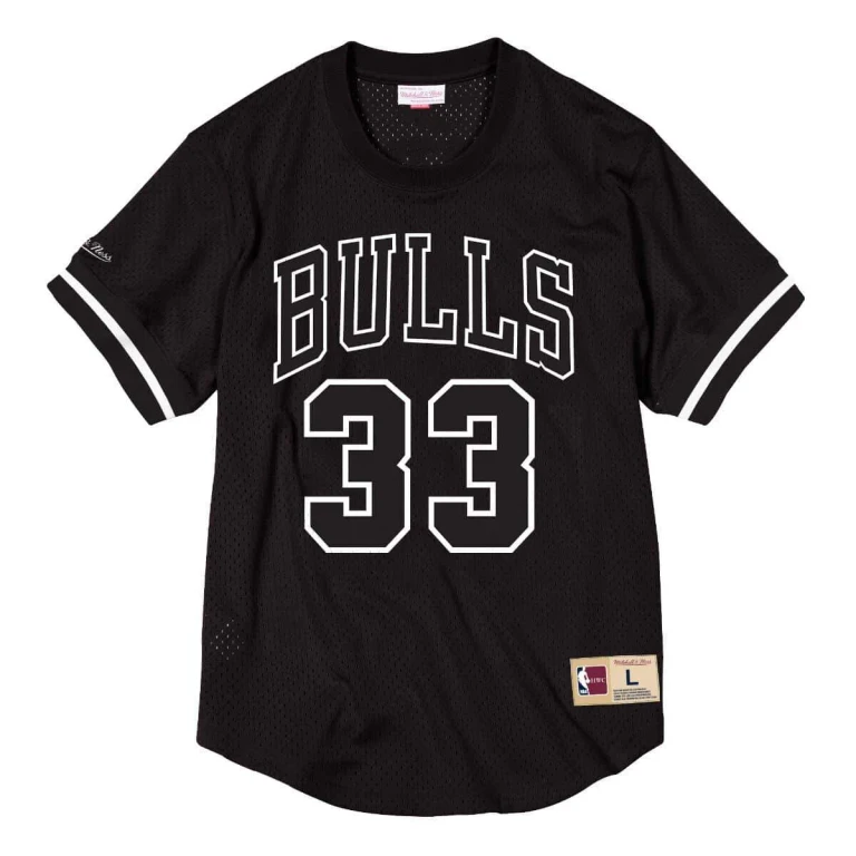 Men's NBA Mesh Name & Number Crew Neck Scottie Pippen Bulls