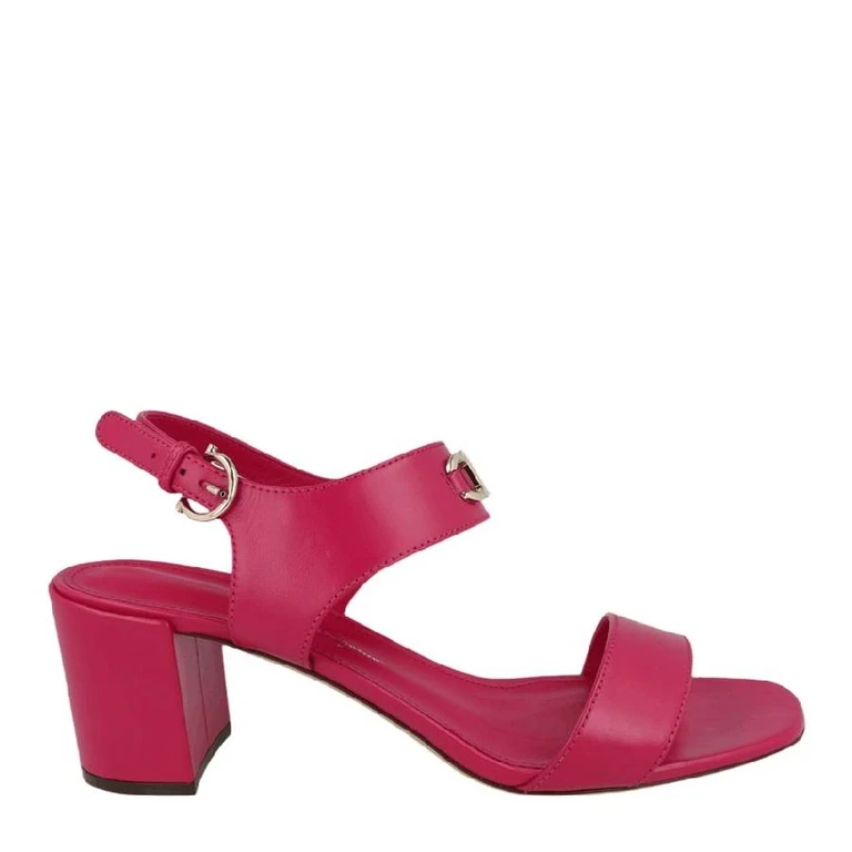 Ferragamo Cayla 55 Leather Heeled Sandals