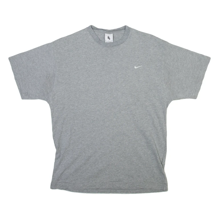NIKE Mens T-Shirt Grey M