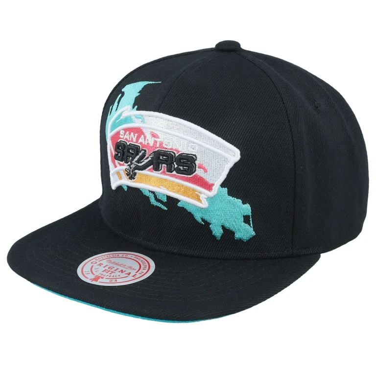 Men's NBA Paint By Number Snapback Hwc Spurs Snapback Caps