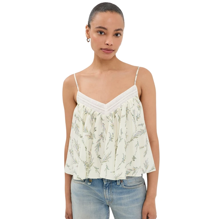 Veronica Beard Mariale Top Dove Multi 6