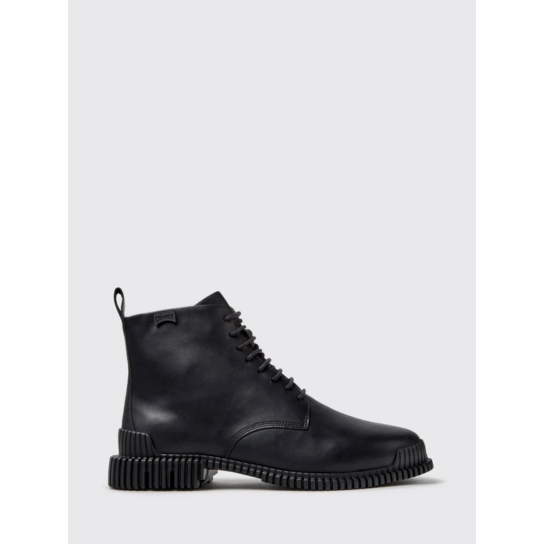Pix Lace-Up Calfskin Combat Boots with XL Extralight Sole (K400830-005PIX0)