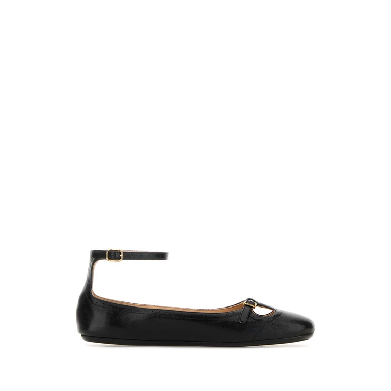 Chloé Black Flat Shoes