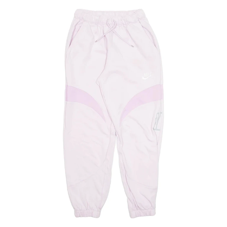 NIKE Womens Joggers Pink Tapered XS W24 L27