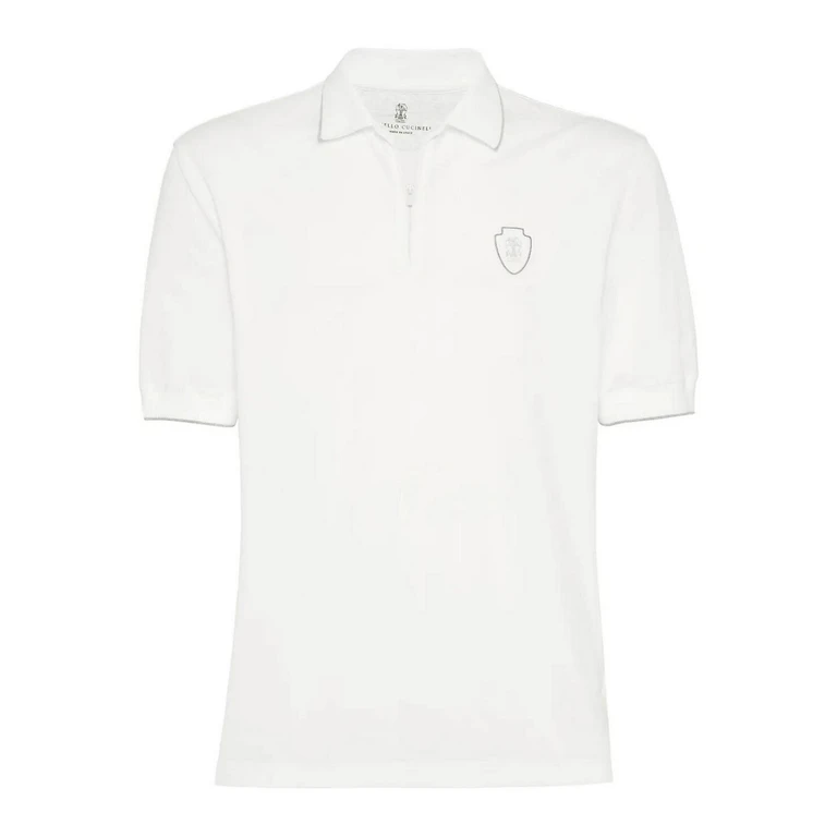 Brunello Cucinelli Polo - Blanc (MW8641330FCCS47)
