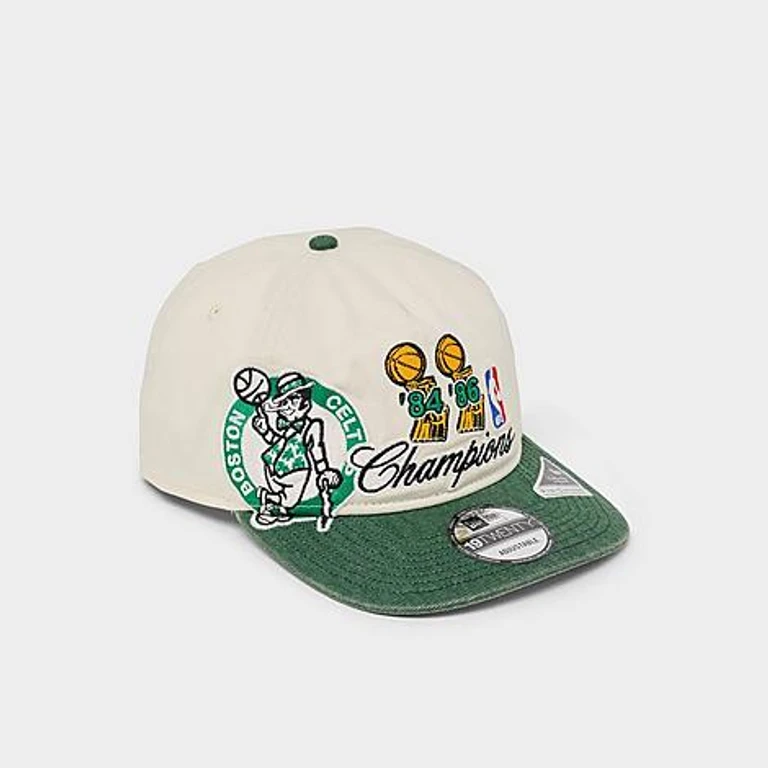 Boston Celtics NBA 19TWENTY Snapback Hat in Sail/Green