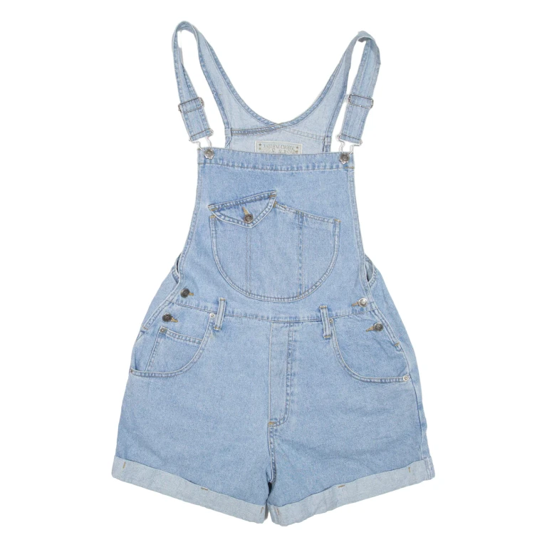 NATURAL CHOICE Womens Playsuit Blue Straight Denim M