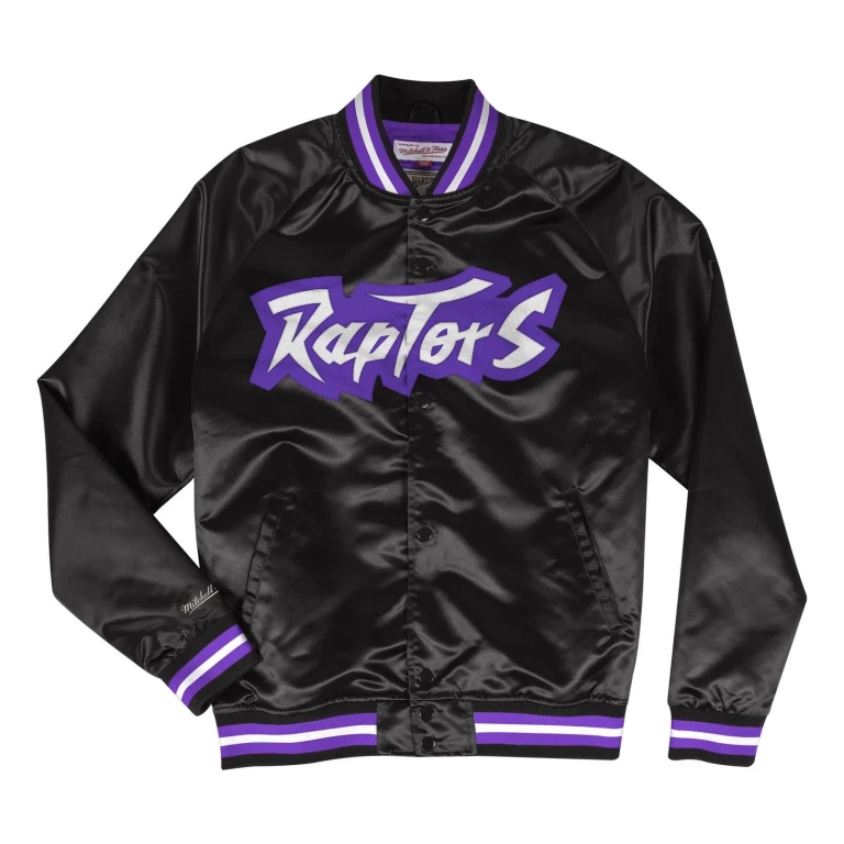 Men's Lightweight Satin Jacket Raptors Jackets