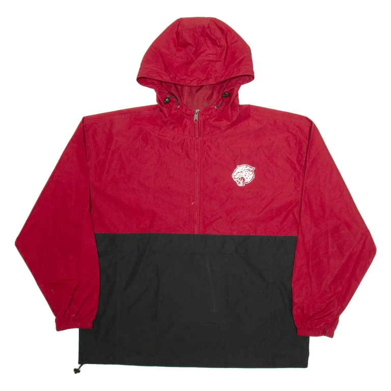 CHAMPION IUPUI Jaguars Mens Track Jacket Red Hooded XL