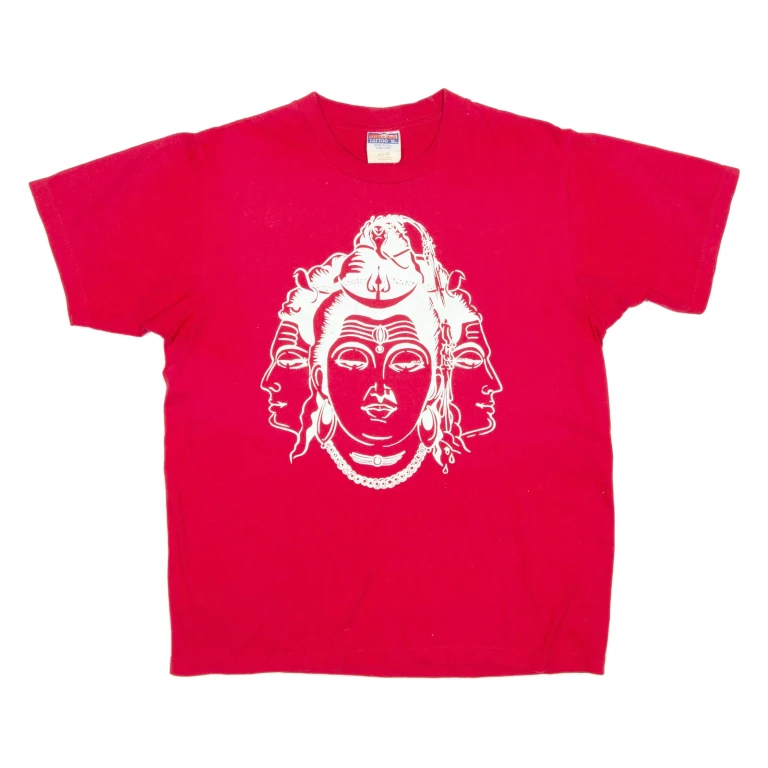 HB BLUE Mens T-Shirt Red M