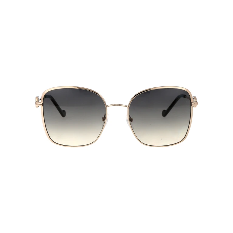 Liu Jo Lj155s 722 Gold Medium Metal Sunglasses - Women