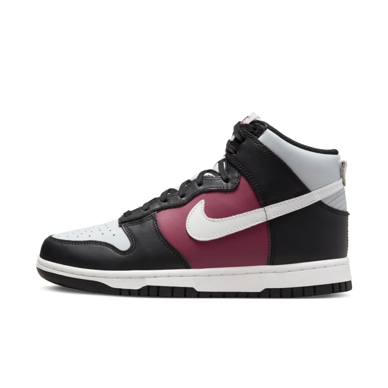 Women's Dunk High 'Black Rosewood Pure Platinum' W Sneakers
